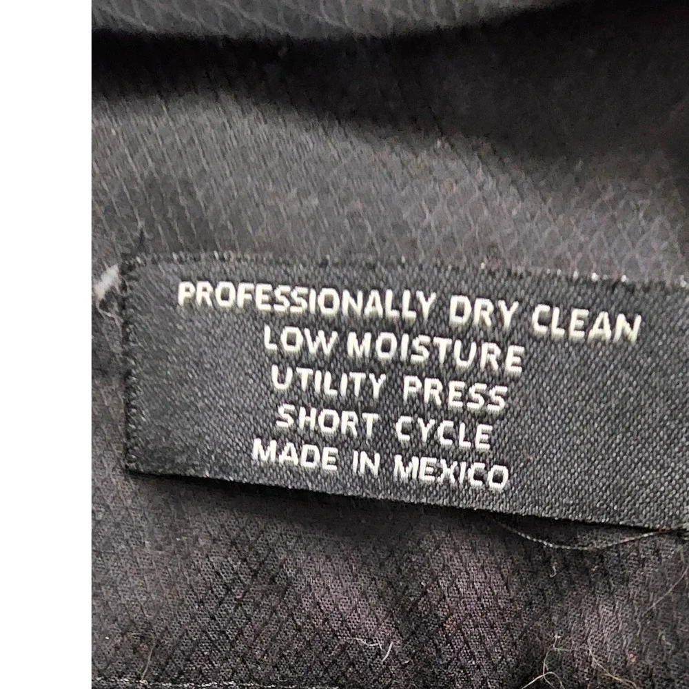 Jos. A. Bank Signature Collection Charcoal Gray Pleated Cuffed Dress Pants 34x28